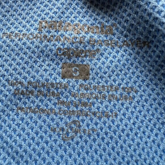 Patagonia Size XS Blue Capilene Performance Baselayer Pants Midweight Bottoms - Picture 4 of 15